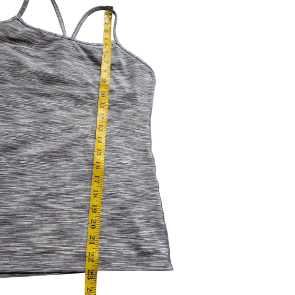 Lululemon Power Y Tank Yoga Activewear Womens 8 Running Athleisure Outdoor 2011 - Picture 9 of 9